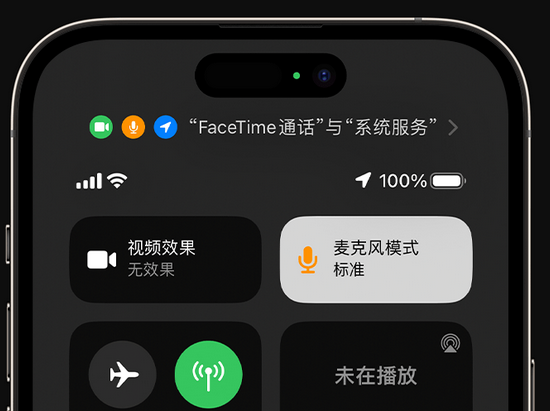 禹王台苹果授权维修网点分享iPhone在通话时让你的声音更清晰 