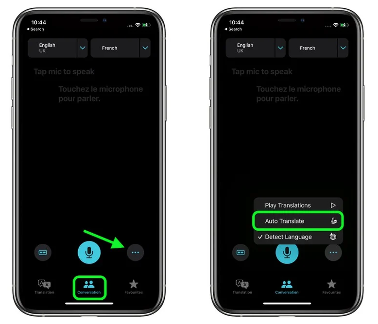 禹王台苹果手机维修分享iOS 15 “翻译” App 新改进 